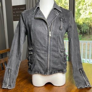 FreePeople brand black cloth jacket size 4